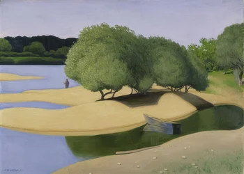 Bancs de sable sur la Loire