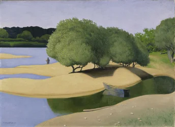 Bancs de sable sur la Loire