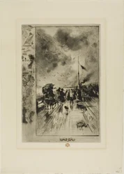 Un quai en Angleterre
