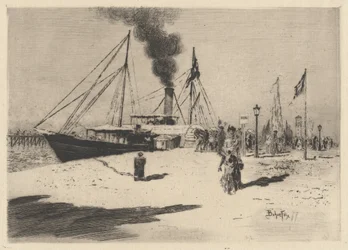 Embarcadère à Trouville