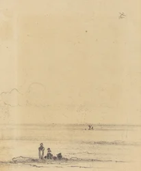 Figures sur une rive