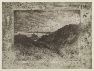 La falaise : Baie de Saint-Malo