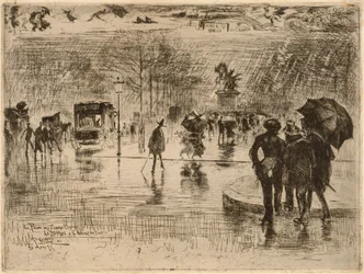 Le Retour des Artistes, 1877