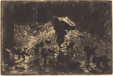 Les Noctambules, 1876-1877