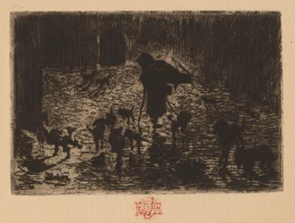 Les Noctambules, 1876-1877