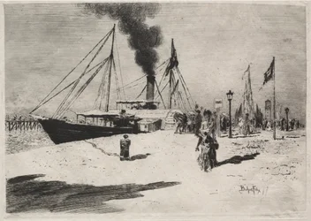 Le Quai à Trouville