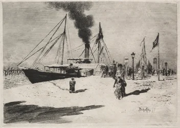 Le Quai à Trouville