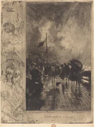 Un débarquement en Angleterre, 1879