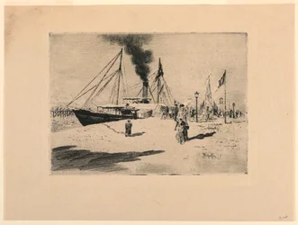Quai à Trouville