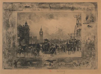 Pont de Westminster, ou tour de Westminster