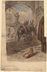 Fontaine de Bernini, Rome (recto)