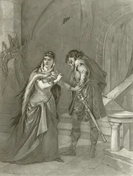 Macbeth. Acte II, Scène II (gravure)
