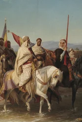 Portraits présumés de Cherif Boubaghla et de Lalla Fatma n