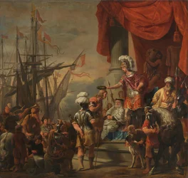 Énée à la cour de Latinus