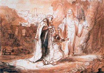 Un ange du Seigneur apparut à la femme de Manoah
