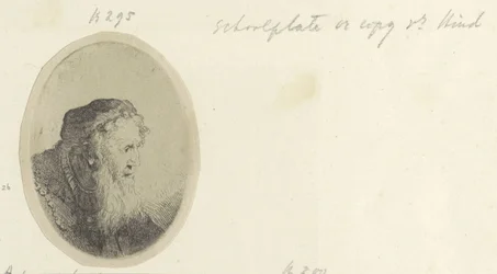 Vieil homme avec une barbe