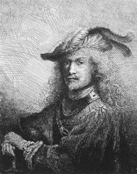 Autoportrait, connu sous le nom de Jeune guerrier