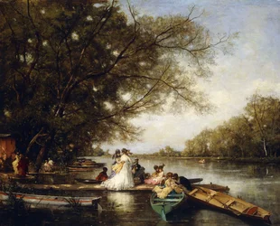 Partie de bateau sur la Tamise