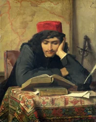 La lectrice, 1856