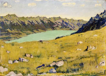 Le lac de Brienz vu de Breitlauenen
