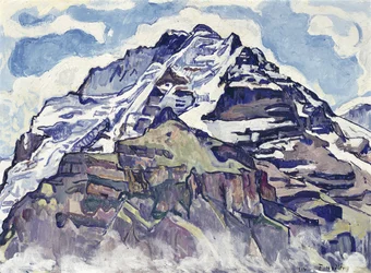 La Jungfrau, vue de Muerren