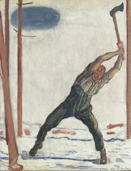 Le Bûcheron, 1910