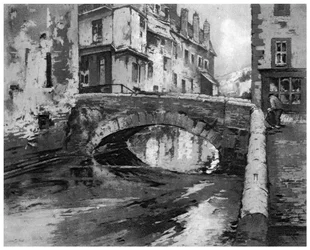 Pont Breton, vers 1890-1940, 1924