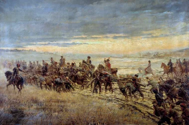 La veille de la bataille de Montmirail 10/02/1814