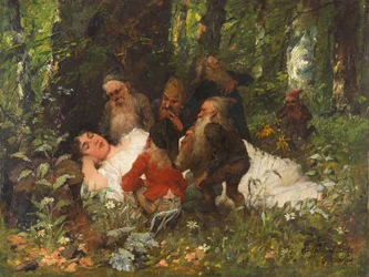 Blanche-Neige, vers 1890.