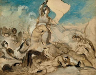 28 Juillet - La Liberté guidant le peuple