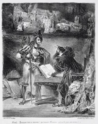 Première Rencontre entre Faust et Méphistophélès : 