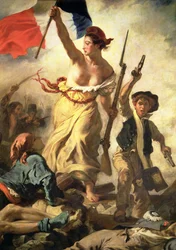 La Liberté guidant le peuple, 28 juillet 1830 (détail)