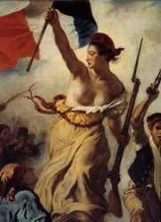 La Liberté guidant le peuple (détail)