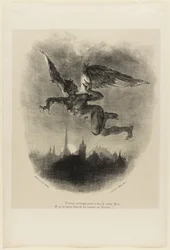Mephistopheles dans les airs (frontispice de Faust)