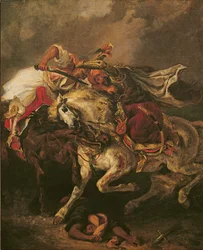 La bataille de Giaour et Hassan, d
