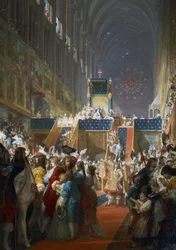 Louis XIV de France recevant des représentants des classes sociales à Paris