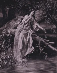 Scène de Hamlet de Shakespeare (Acte IV, Scène 7)