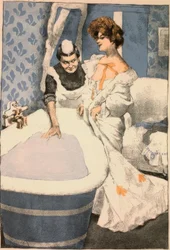 Im Badezimmer, Galante Welt