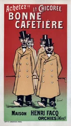Affiche La Chicorée Bonne Cafetière, 1899