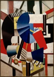 Femme avec miroir