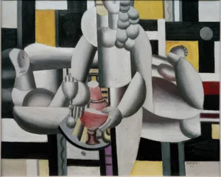 Deux femmes et nature morte