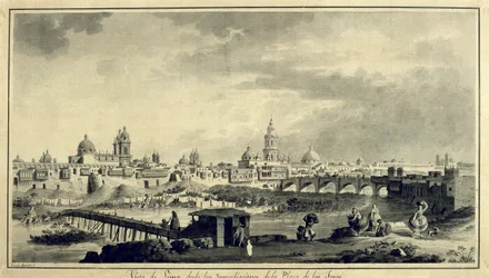 Navigateur et explorateur italo-espagnol (gravure)