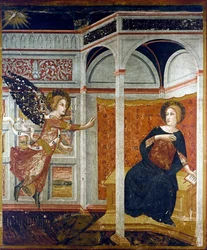 Annonciation à Marie, détail