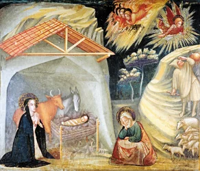 Naissance de Jésus à Bethléem détail