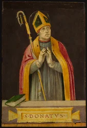 Saint Donat, c.1490 (tempera sur panneau)