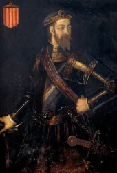 Portrait de Ramon (Raymond) Borell I (972-1017), comte de Barcelone, Gérone et Ausona