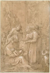 La naissance de la Vierge