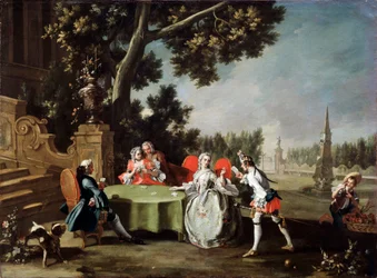 Jeu de cartes, 18ème siècle