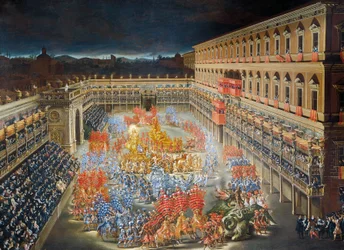 Célébrations au Palazzo Barberini en l