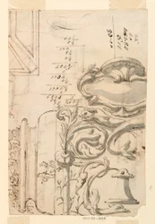 Dessin, esquisses, vers 1750